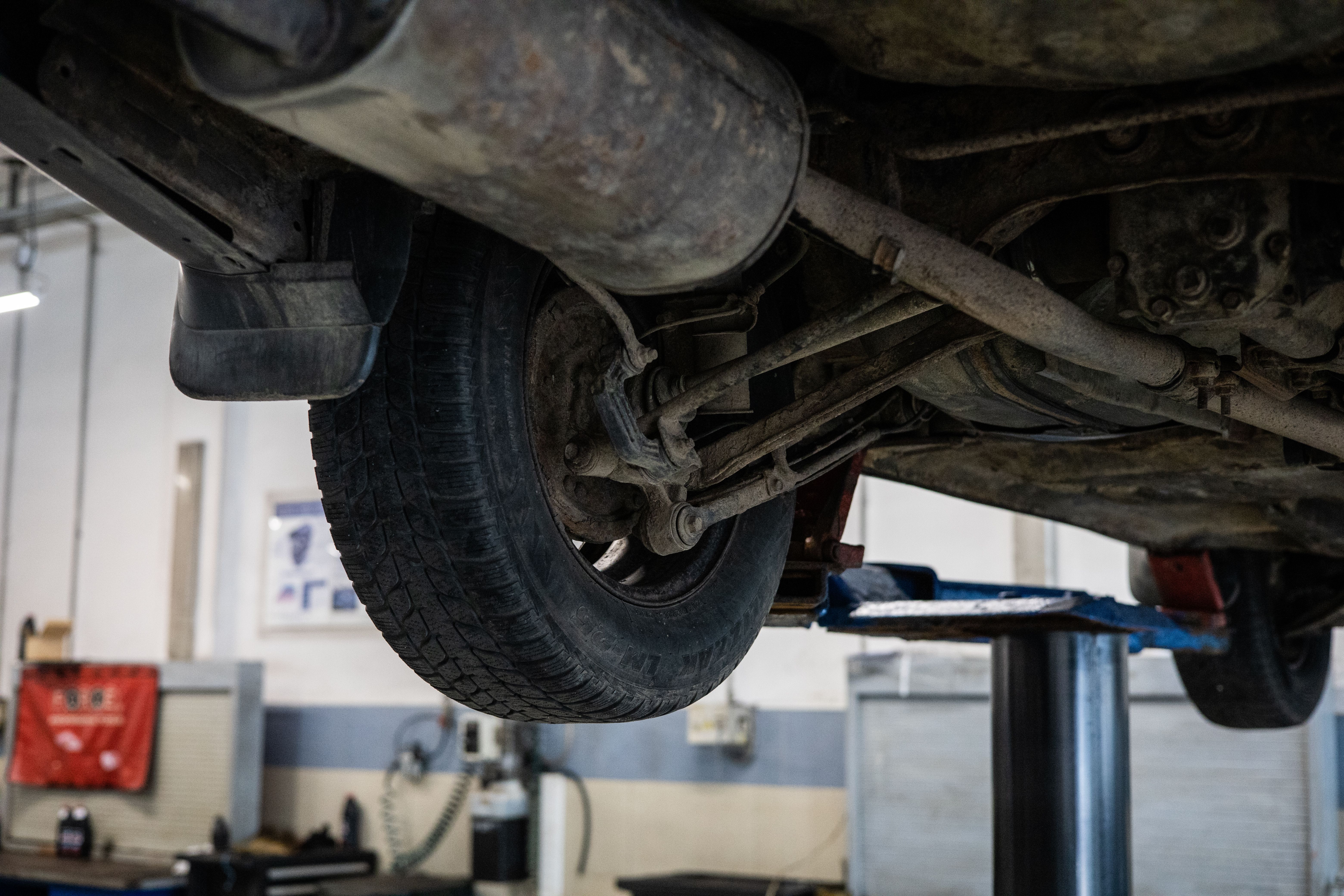 Tire rotation service